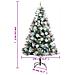 Albero Natale Artificiale Incernierato Con Pigne E Bacche 240cm - Foto miniatura 3