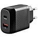 Home Power Pro, Caricabatteria Da Rete Con 2 Porte Usb - Pd / Qc 3.0 - 20w - 100/230v - Foto miniatura 1