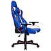 Sedia Poltrona Gaming Scrivania Ufficio Casa Reclinabile Girevole Direzionale Blu - Foto miniatura 4