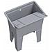 Vasca Per Lavanderia Grigia 59x41x75 Cm In Resina - Foto miniatura 4