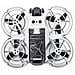 Skin Per Drone Dji Neo - Stile Geek Black - Foto miniatura 5