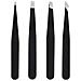 Set Di Pinzette Per Sopracciglia In Acciaio Inossidabile Da 4 Pezzi - Foto miniatura 1