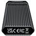 OS-EUCM2/NVME-SATA unità esterna a stato solido 512 GB USB Type-A / USB Type-C 3.2 Gen 1 (3.1 Gen 1) Nero - Foto miniatura 7