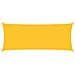 Vela Parasole 160 G/m Rettangolare Giallo 2x4,5 M In Hdpe - Foto miniatura 2