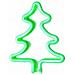 Lampada Led Al Neon Per Albero Di Natale Con Gancio A Parete E Porta Usb-a - Foto miniatura 5