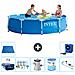 Piscina Fuori Terra - In Giro - 305x76 Cm - Blu - Include Accessori Coordinati A1538 - Foto miniatura 1