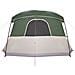 Tenda da Campeggio con Portico per 4 Persone Verde Impermeabile - Foto miniatura 9