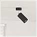 Faretto da soffitto 1 Via Regolabile Nero GU10 - Foto miniatura 2