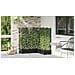 Fioriera da Giardino con Trellis 5 pcs Nera 120x120x125.5 cm - Foto miniatura 4