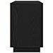 Sideboard Nero Rovere 102x35x55 cm Legno ingegnerizzato - Foto miniatura 7