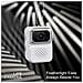 Mini Fotocamera Portatile: Registrazione Hd 480p, Schermo Ips Da 0.96"" E Design Alla Moda White - Foto miniatura 4