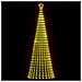 Albero di Natale a LED 475 LED Bianco Caldo 247 cm - Foto miniatura 2