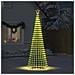 Albero di Natale a LED 475 LED Bianco Caldo 247 cm - Foto miniatura 3
