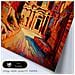 Set Di 6 Stampe Terra Dipinta A Olio. Illustrazioni Di Monumenti E Città In Stile Fotografico A Colori. A3 & A4 Cornice Bianca - Foto miniatura 3