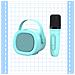 Altoparlante Karaoke Portatile Bluetooth 5.3 Con Microfono Wireless, Audio Hifi, Karaoke Per Due Blue - Foto miniatura 3