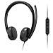 VoIP Headset 5000 Auricolare Cablato A Padiglione Ufficio USB tipo-C Nero - Foto miniatura 4