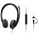 VoIP Headset 5000 Auricolare Cablato A Padiglione Ufficio USB tipo-C Nero - Foto miniatura 7