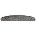 Tappetini per scale 20 pz 65x21x4 cm Grigio Semicircolari Grandi - Foto miniatura 3