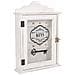 Cassetta Portachiavi In Legno Bianco 25x7,5x36h - Foto miniatura 1
