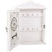 Cassetta Portachiavi In Legno Bianco 25x7,5x36h - Foto miniatura 4