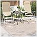 Tappeti per area Quadrato HUARTE Beige 200 x 200 cm Poliestere - Foto miniatura 3