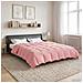 Duvet Invernale Trapuntato Rosa 220 x 260 cm Microfibra - Foto miniatura 4