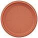 Vassoio Rotondo per Fiori 6 pcs Rosso Mattone Ø 19 x 2 cm - Foto miniatura 7