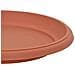 Vassoio Rotondo per Fiori 6 pcs Rosso Mattone Ø 19 x 2 cm - Foto miniatura 9