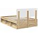 Struttura del letto Sonoma 120 x 200 cm Pino massello - Foto miniatura 9