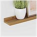 Scaffale da parete 4 pcs Beige 40 x 9 x 3 cm Legno multistrato - Foto miniatura 5