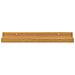 Scaffale da parete 4 pcs Beige 40 x 9 x 3 cm Legno multistrato - Foto miniatura 7