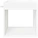 Tavolino 2 pcs Bianco 40 x 40 x 56 cm Legno multistrato - Foto miniatura 6
