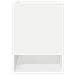 Tavolino 2 pcs Bianco 40 x 40 x 56 cm Legno multistrato - Foto miniatura 7