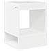 Tavolino 2 pcs Bianco 40 x 40 x 56 cm Legno multistrato - Foto miniatura 8