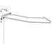 Telaio tenda elettrica con LED Bianco 3 x 2,5 m Alluminio - Foto miniatura 4