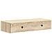 Tavolino da Parete Laterale Rovere Sonoma 87,5 x 34,5 x 17 cm - Foto miniatura 1