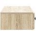 Tavolino da Parete Laterale Rovere Sonoma 87,5 x 34,5 x 17 cm - Foto miniatura 5