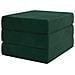 Divano Letto Pieghevole 90 x 67 x 45 cm Verde Scuro - Foto miniatura 4