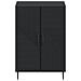 Mobile per scarpe HAARLEM 59,5 x 39,5 x 89,5 cm Nero - Foto miniatura 4