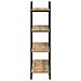 Libreria 4 livelli 80 x 35 x 140 cm PB Rovere Artigianale - Foto miniatura 4