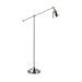 Lampada Da Terra Newton Pt1 Nickel Max 1 X 60w E27 - 240v - Foto miniatura 2