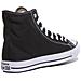 Chuck Taylor All Star Core Hi Nero Sneakers Alte Unisex All Star Nero 41 - Foto miniatura 8
