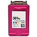 CCICRC0371 Cartuccia rigenerata compatibile con Hp 301XL, Nero - Foto miniatura 2