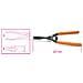 Pinza Da 220 Mm Per Cavo Freno A Mano 1471a - Foto miniatura 2