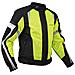 Giacca Moto Estiva Tessuto Rete Mesh Traspirante Protezioni Ce Fluo M - Foto miniatura 3