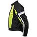 Giacca Moto Estiva Tessuto Rete Mesh Traspirante Protezioni Ce Fluo M - Foto miniatura 4