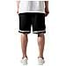 Stripes Mesh Shorts Article Tb243 - Nero L - Foto miniatura 2