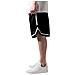 Stripes Mesh Shorts Article Tb243 - Nero L - Foto miniatura 3