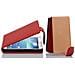 Custodia Compatibile Con Samsung Galaxy Mega 5.8 In Rosso Cremisi - Coperchio Protettivo In Design Flip Realizzato In Similpelle Testurizzata - Foto miniatura 1