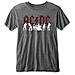 'silhouettes' (grey) Burnout T-shirt (large)  - Foto miniatura 1